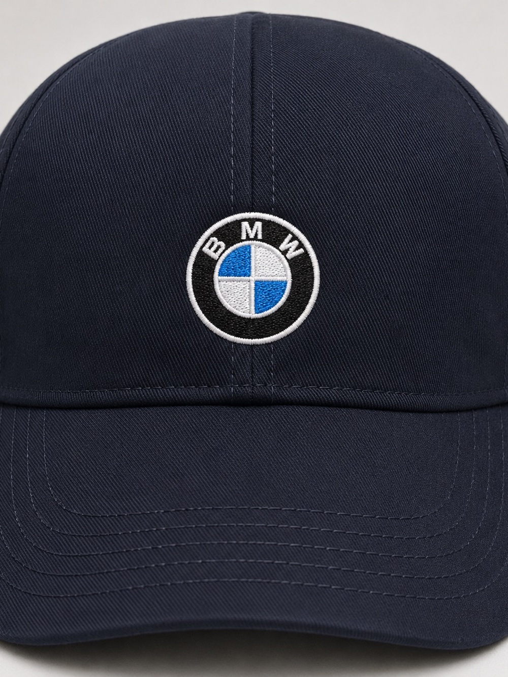 BMW Dark Blue Baseball Cap with Embroidered Roundel
